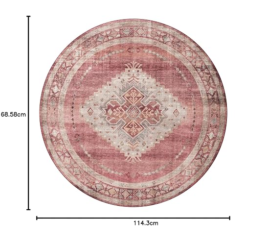 Loloi II Heidi Collection HEI-03 Sunset/Natural 2'-3" x 3'-9" Accent Rug