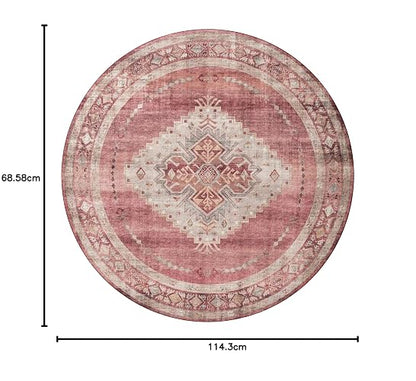 Loloi II Heidi Collection HEI-03 Sunset/Natural 2'-3" x 3'-9" Accent Rug