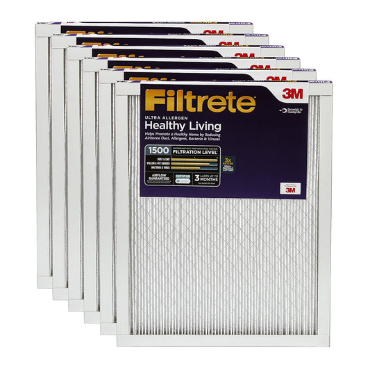 Filtrete Healthy Living filtro, 6 unidades, 14x36x1