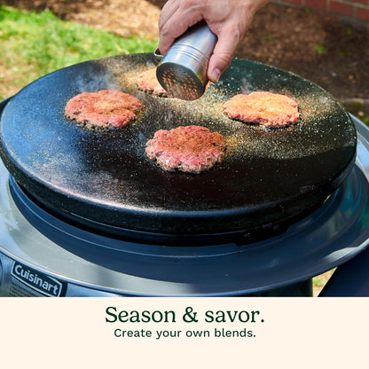 Cuisinart CSBK-400 Smashed Burger Kit, Cast Iron