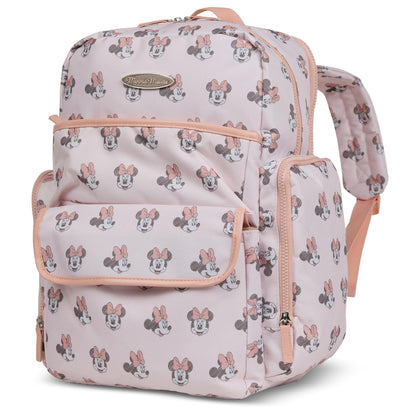 Disney Mochila para Pañales con Cambiador, 16 Pulgadas, Personajes Clásicos - Minnie Mouse II