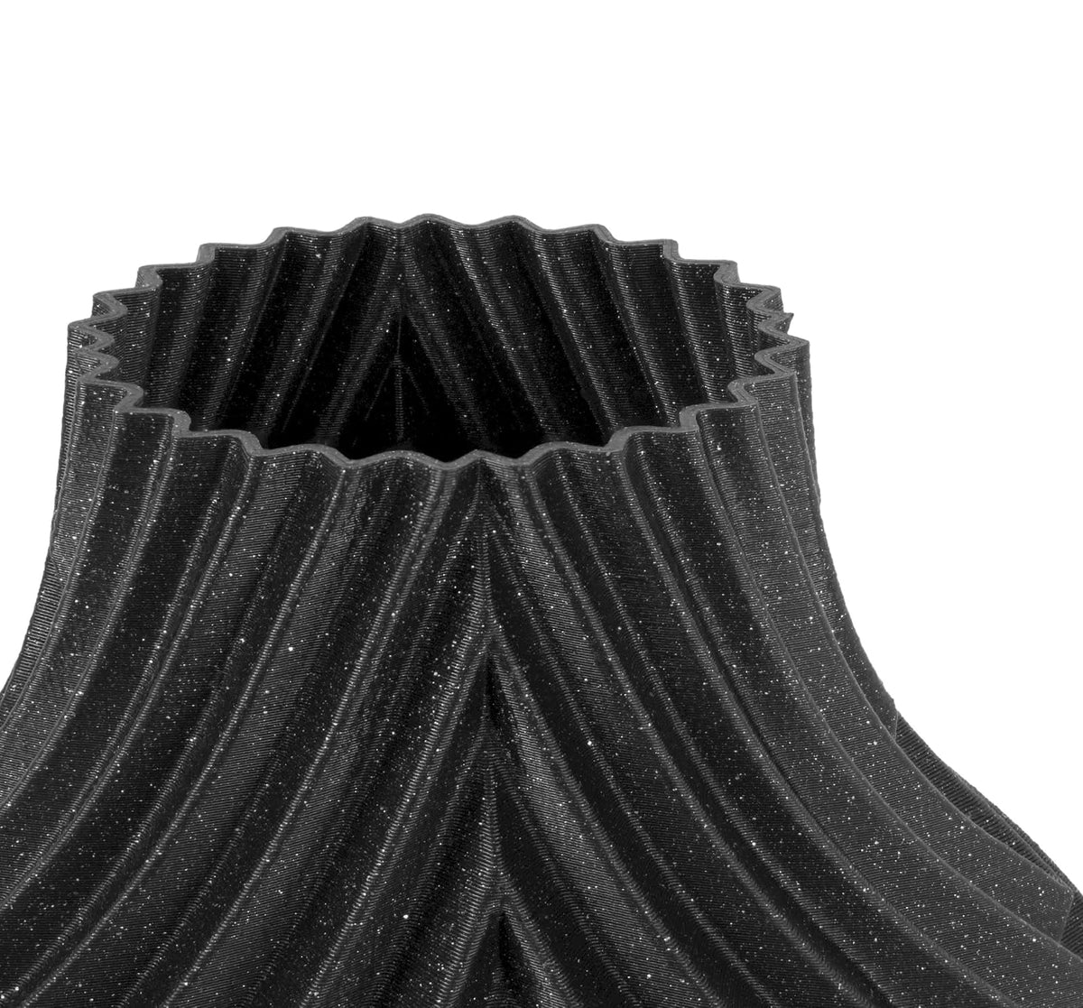 Prusament Prusa Galaxy Black, filamento PLA de 1,75 mm, carrete de 2 kg (4.5 libras), tolerancia de diámetro +/- 0,02 mm