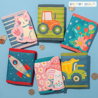 Stephen Joseph - portafolios unisex para niños, tiburón, talla única, Tiburón, Una talla, portafolios unisex para niños pequeños