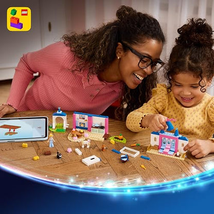 LEGO | Disney Princess Castillo de Cenicienta y Sus Amigos Animales – Juguete de Construcción con Cenicienta y 4 Animales – Regalo para Niñas y Niños a Partir de 4 Años – 43283