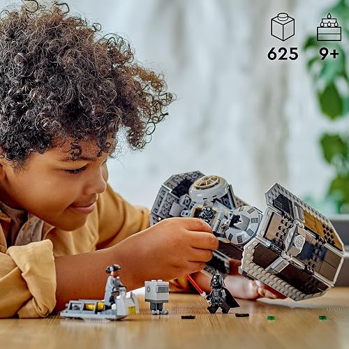 LEGO Star Wars™ 75347, Tie, Caza Estelar construible, Bloques de Construcción para Niños y Niñas a Partir de 9 Años, Set de Jugetes Creativos, Idea Regalo para el Día del Niño (625 Piezas)