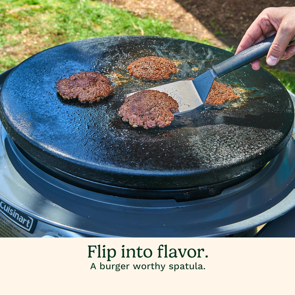 Cuisinart CSBK-400 Smashed Burger Kit, Cast Iron