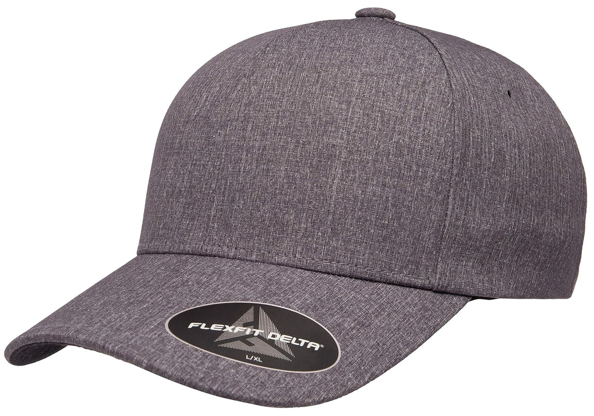 Gorro/sombrero, Flexfit Delta Seamless Cap, Flexfit, Unisex adulto - CH-M - Azul (Melange Blue)