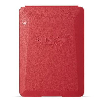 Funda protectora de piel Origami para Kindle Voyage, Rojo