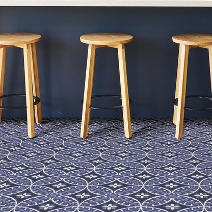 FloorPops FP3309 Capri - Azulejos para despegar y pegar, multicolor