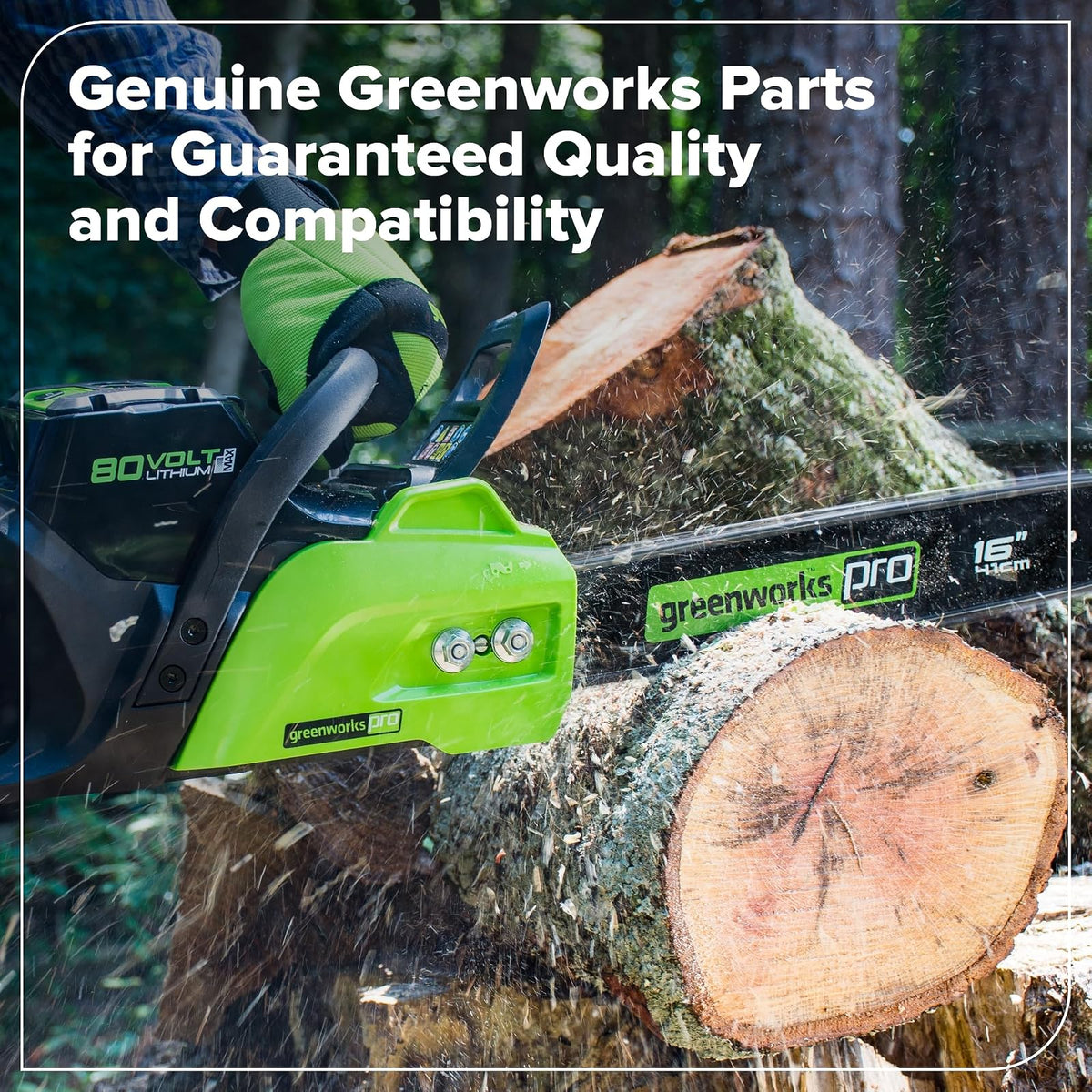 Greenworks Cadena de motosierra de 16 pulgadas 2904402