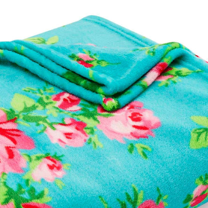 Betsey Johnson Laura Ashley Flora - Juego de Colcha, Casual, Bouquet Day, 127 cm x 177 cm, 1