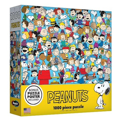 RoseArt - Cacahuetes - Juego de Personajes - Rompecabezas de 1000 Piezas para Adultos