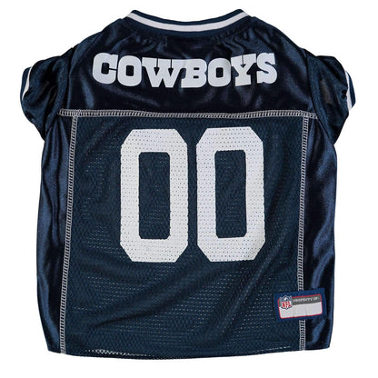 Pets First Jersey NFL para Perro y Gato, con Licencia Oficial - Dallas Cowboys - Chica