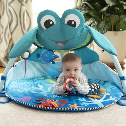 Baby Einstein Neptune Under The Sea Lights & Sounds - Alfombra de actividades para gimnasio y juegos, para niños recién nacidos