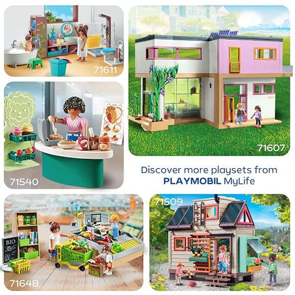 Playmobil Autobús Escolar con Accesorios y 4 Figuras