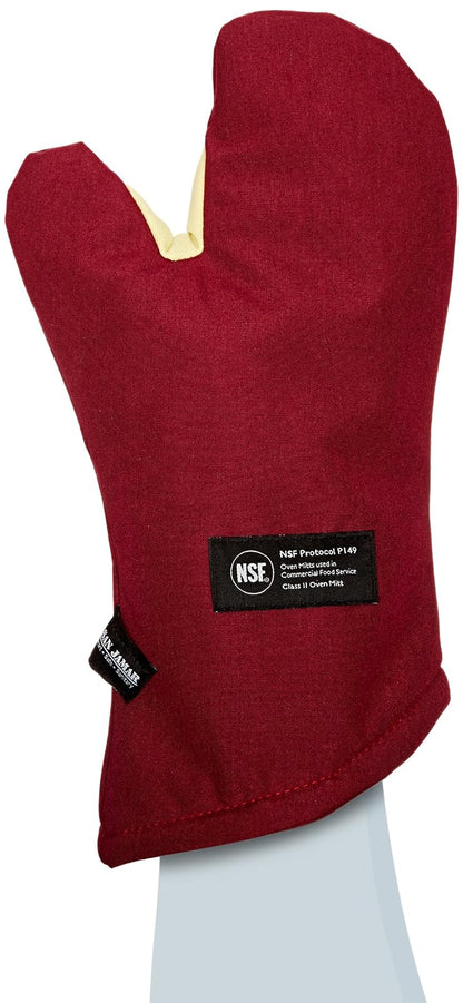 San Jamar KT0215 Cool Touch Flame Convencional de Alto Calor Intermitente protección contra Incendios de hasta 1000 °F, 15 Pulgadas de Longitud, Rojo