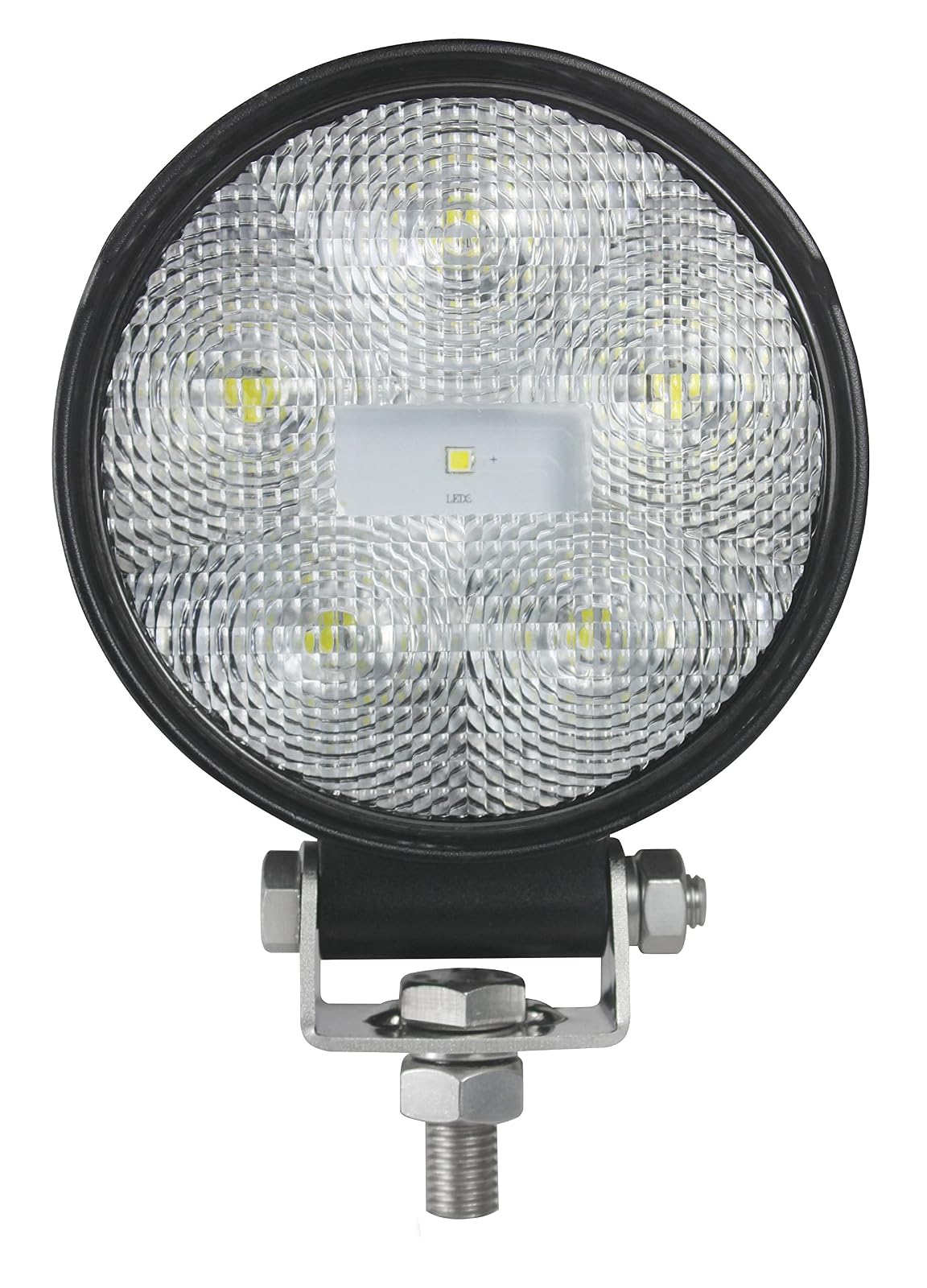 Hella ValueFit Luz de Trabajo LED Redonda de Rango Cerrado Negro 357108001