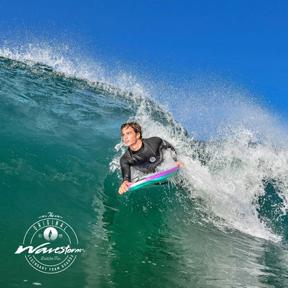 Wavestorm Foam Bodyboard 40" | Recreational Beginners All Surfing Levels | Contoured Deck and Channel Bottom | for Lake Pool Beach | Rigidity Built for Performance Wave Riding