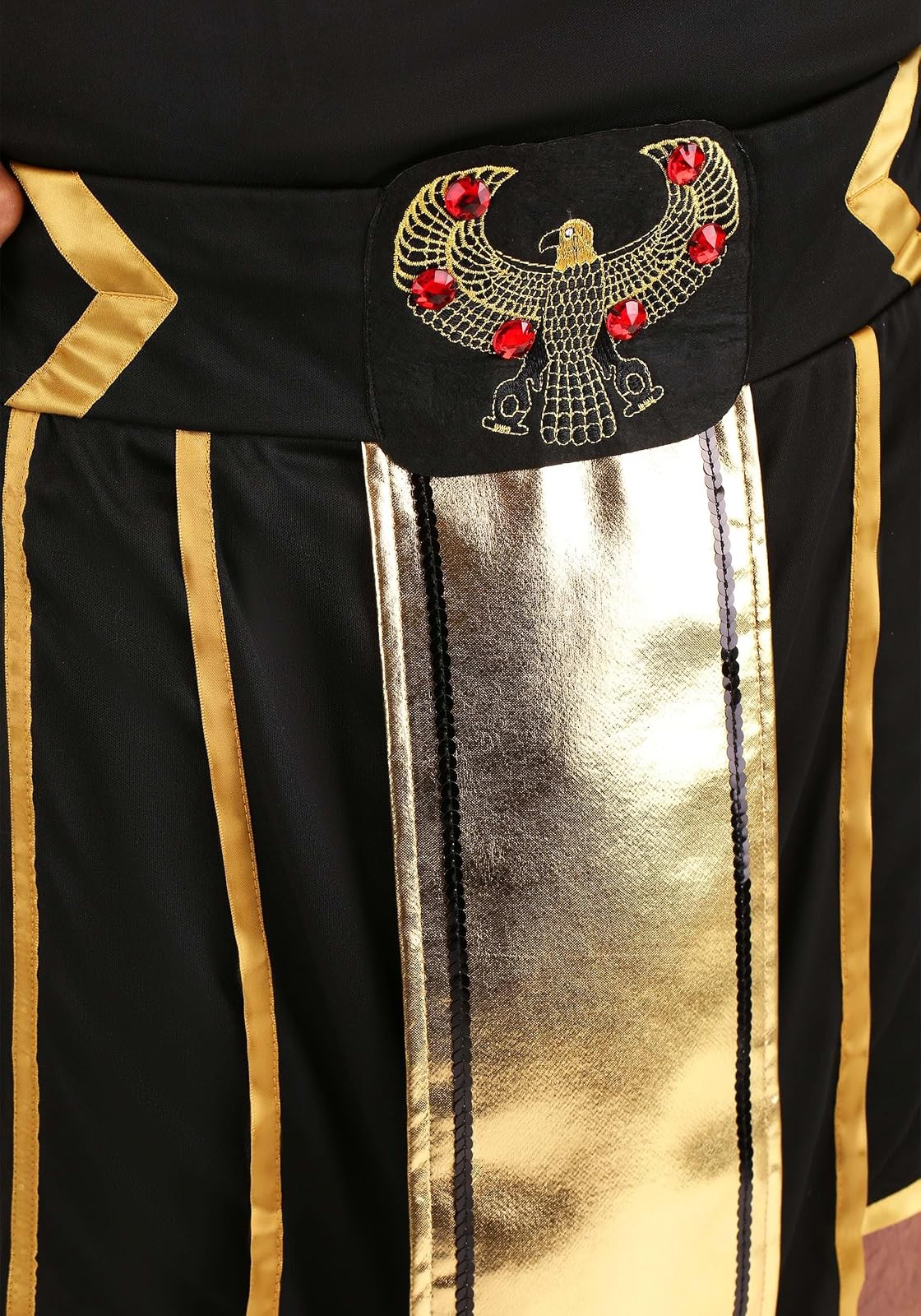 Dreamgirl Adult King Tut Costume, Mens Ancient Egyptian Pharaoh, Fashion King of Egypt Halloween Costume