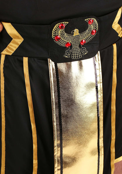 Dreamgirl Adult King Tut Costume, Mens Ancient Egyptian Pharaoh, Fashion King of Egypt Halloween Costume