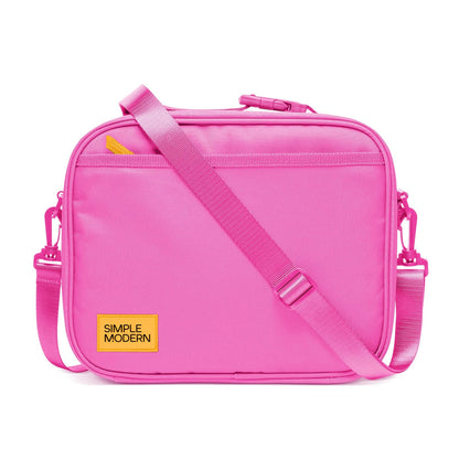 Simple Modern Hadley Lunch Box With Shoulder Strap Bolsa de almuerzo reutilizable con aislamiento para niñas, niños, mujeres, hombres Unisex adulto