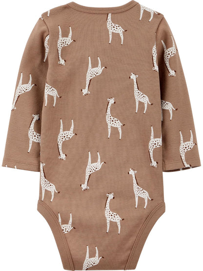 Simple Joys by Carter's 5-pack Long-sleeve Bodysuit Body Unisex bebé