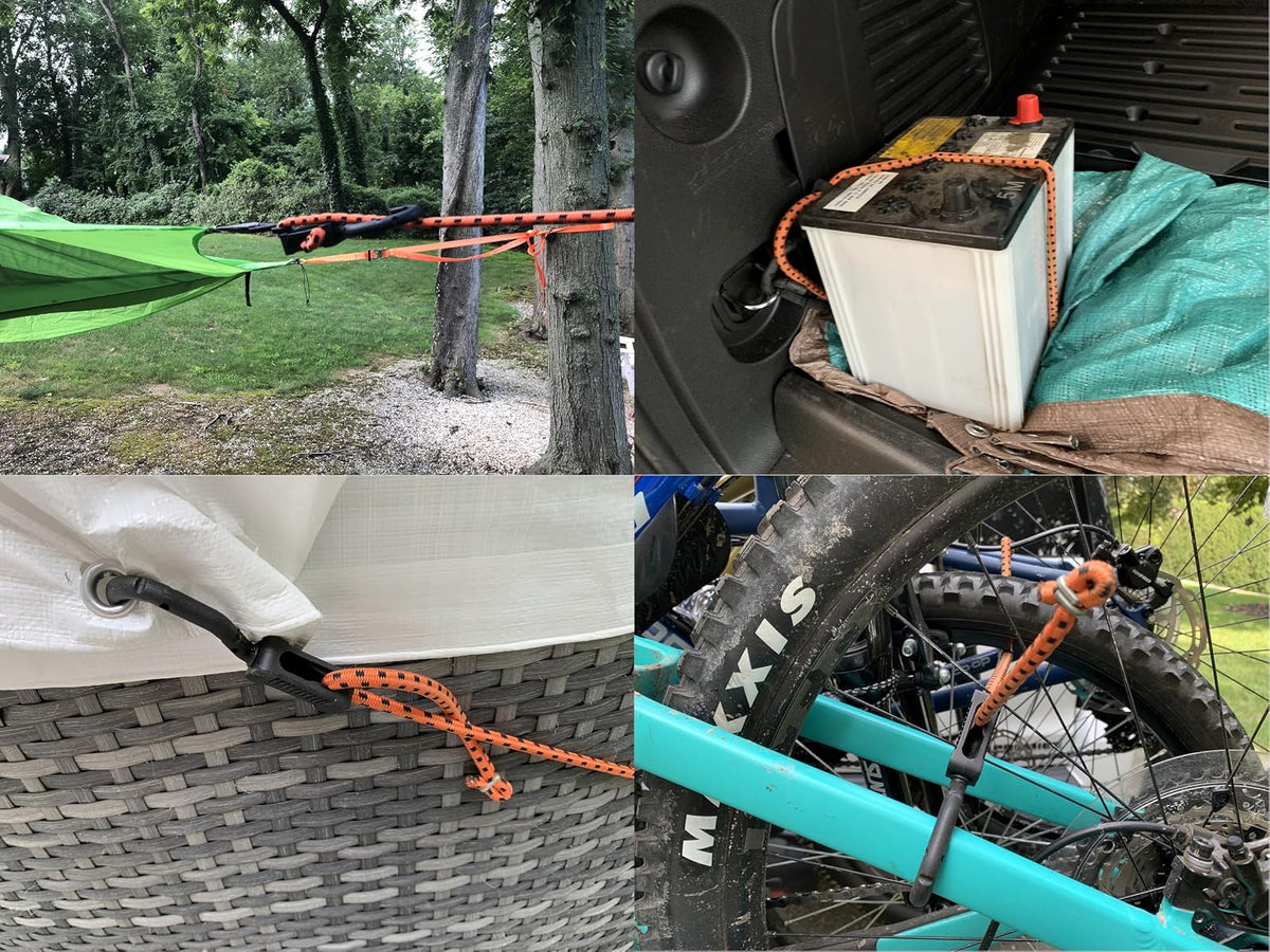 Kotap ajustable 60,96 cm cuerdas elásticas, 10 piezas, artículo: MABC-24