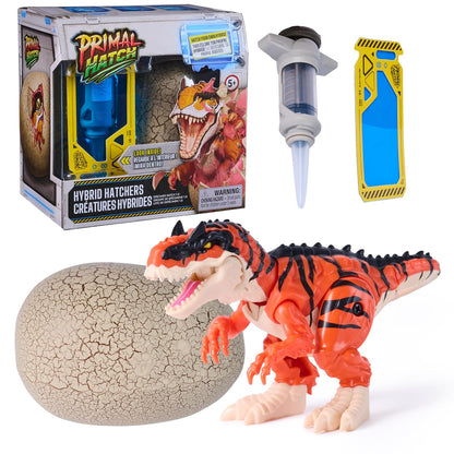 Jurassic World Primal Hatch, Huevo y Dinosaurio Interactivo - Hybrid Hatchers