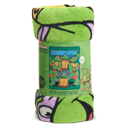 Northwest Nickelodeon - Manta de Forro Polar para Adolescentes Mutantes Ninja Turtles, Cowabunga Dudes, 46 x 60 Pulgadas
