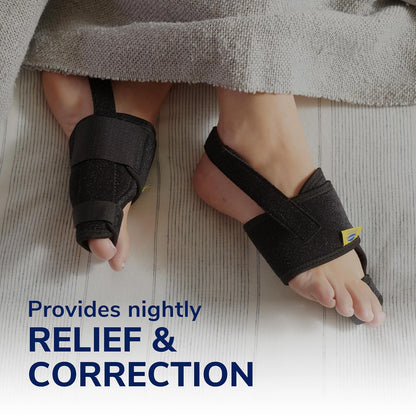Dr. Scholl's Bunion Relief & Toe Corrector, 1 support set (1 left, 1 right)
