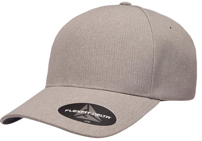 Gorro/sombrero, Flexfit Delta Seamless Cap, Flexfit, Unisex adulto - CH-M - Melange Silver