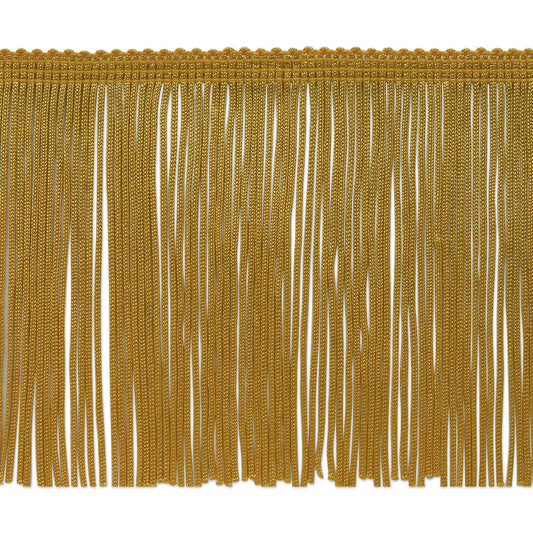 Trims By The Yard - Moldura de flecos de cadena de 4 pulgadas, ribete decorativo hecho en poliéster, para disfraces, uniformes, decoración del hogar y decoración de fiestas, flecos lavables, corte de