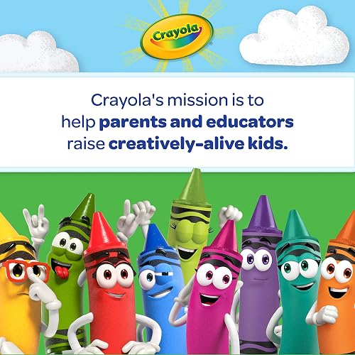 CRAYOLA Palm Grasp Crayones | Imprescindibles en el aula, suministros escolares para maestros para niños, jardín de infantes y primaria, a partir de 1 año
