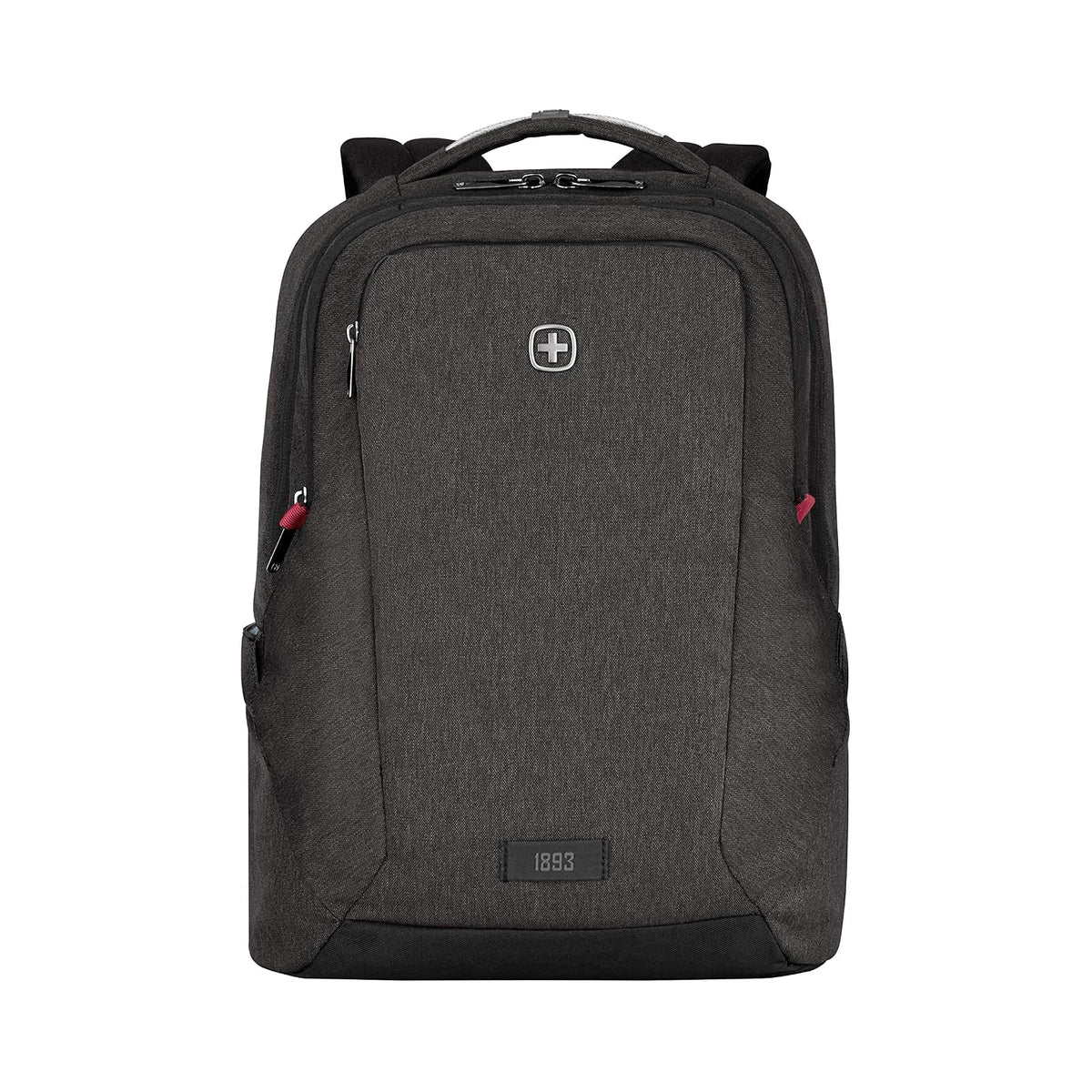 Wenger 611641 Mochila MX Profesional para portatil de hasta 16 pulgadas, Tablet de hasta 10 Pulgadas, 21 litros, Mujeres Hombres, Negocios, Universidad, Viaje Escolares, Color Negro