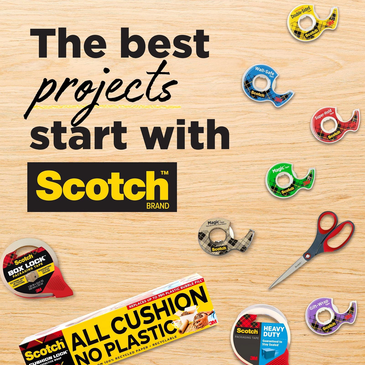 Scotch Magic Tape, 3/4 x 1000 Inches, 2 Boxes/Pack (810K2)