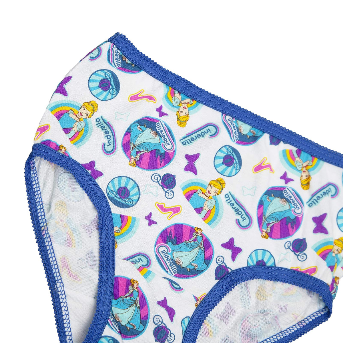 Disney - Bragas de Princesa para niñas pequeñas, Paquete de Siete