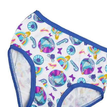 Disney - Bragas de Princesa para niñas pequeñas, Paquete de Siete