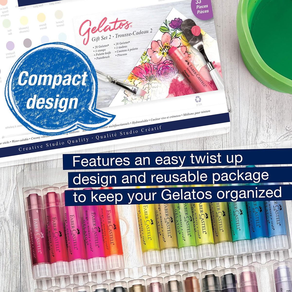 Faber Castell Dolce 2 Gelatos Mix & Match Gifeet Set