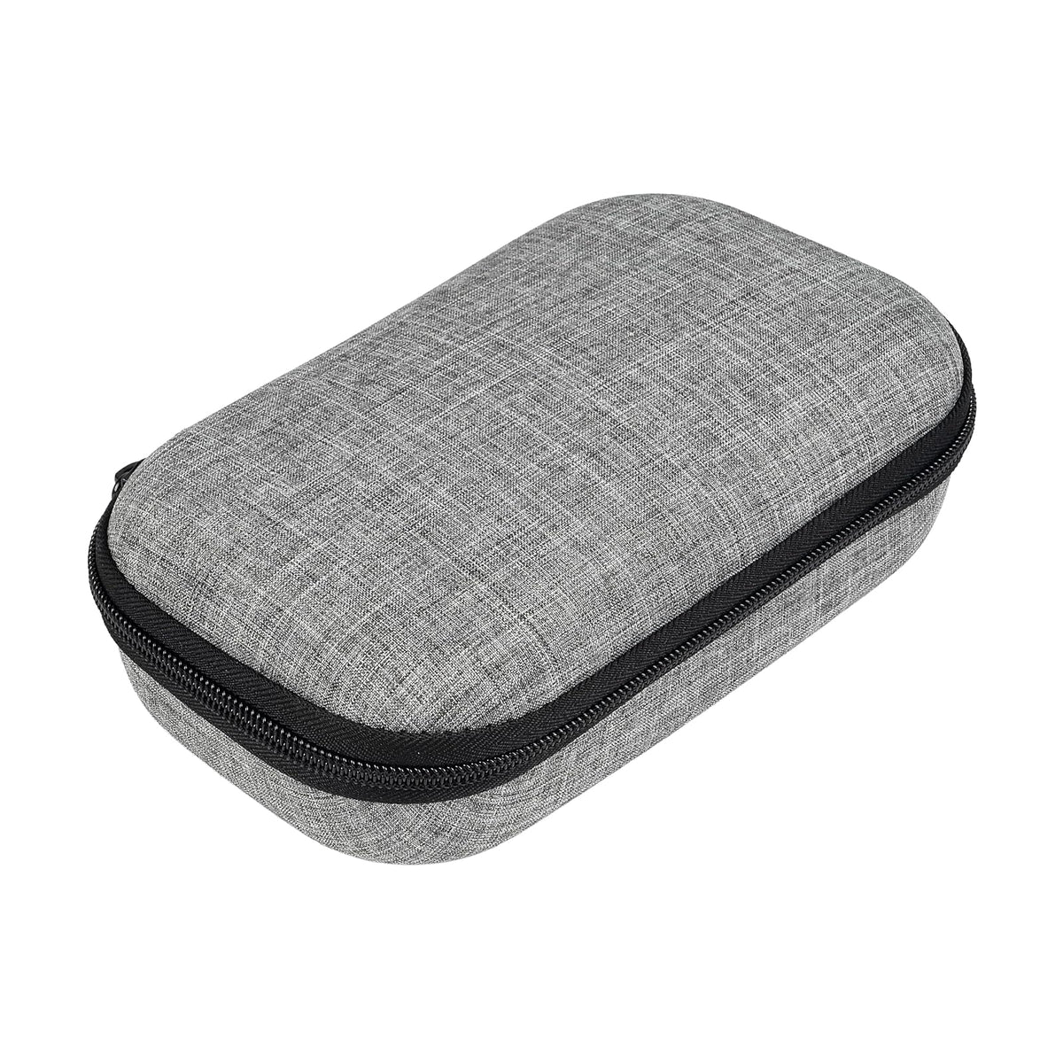 ZIPIT Estuche organizador gris, Caja resistente de gran capacidad, Estuche escolar y para accesorios personales
