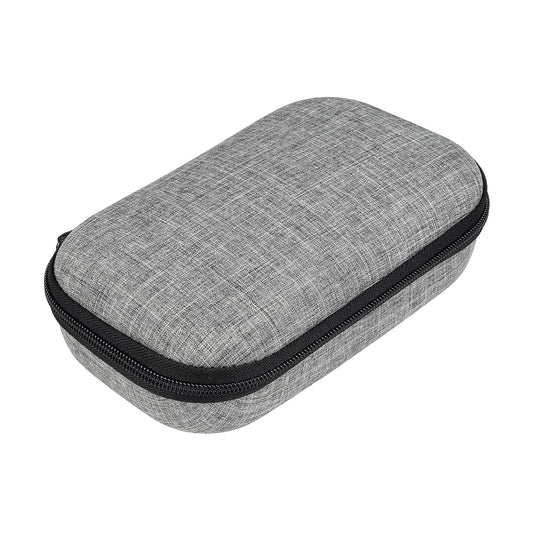 ZIPIT Estuche organizador gris, Caja resistente de gran capacidad, Estuche escolar y para accesorios personales