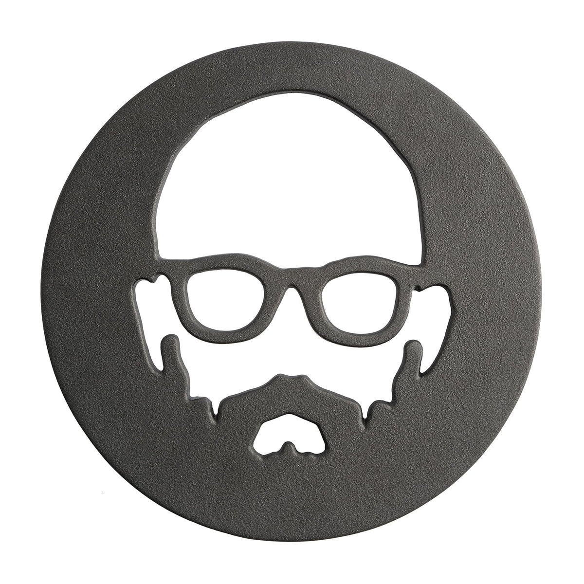 Babish Cookware - Salvamanteles de Hierro Fundido, 8 Pulgadas, Cara preestablecida