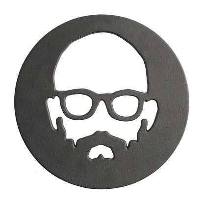 Babish Cookware - Salvamanteles de Hierro Fundido, 8 Pulgadas, Cara preestablecida