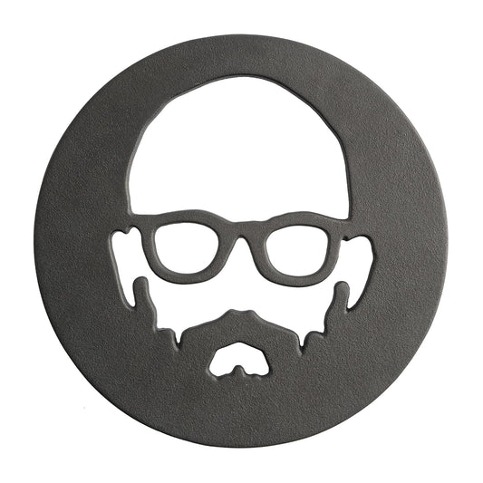Babish Cookware - Salvamanteles de Hierro Fundido, 8 Pulgadas, Cara preestablecida