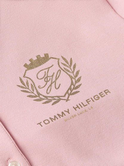 Tommy Hilfiger IM Lurex Varsity Polo Dress Vestido Informal Mujer