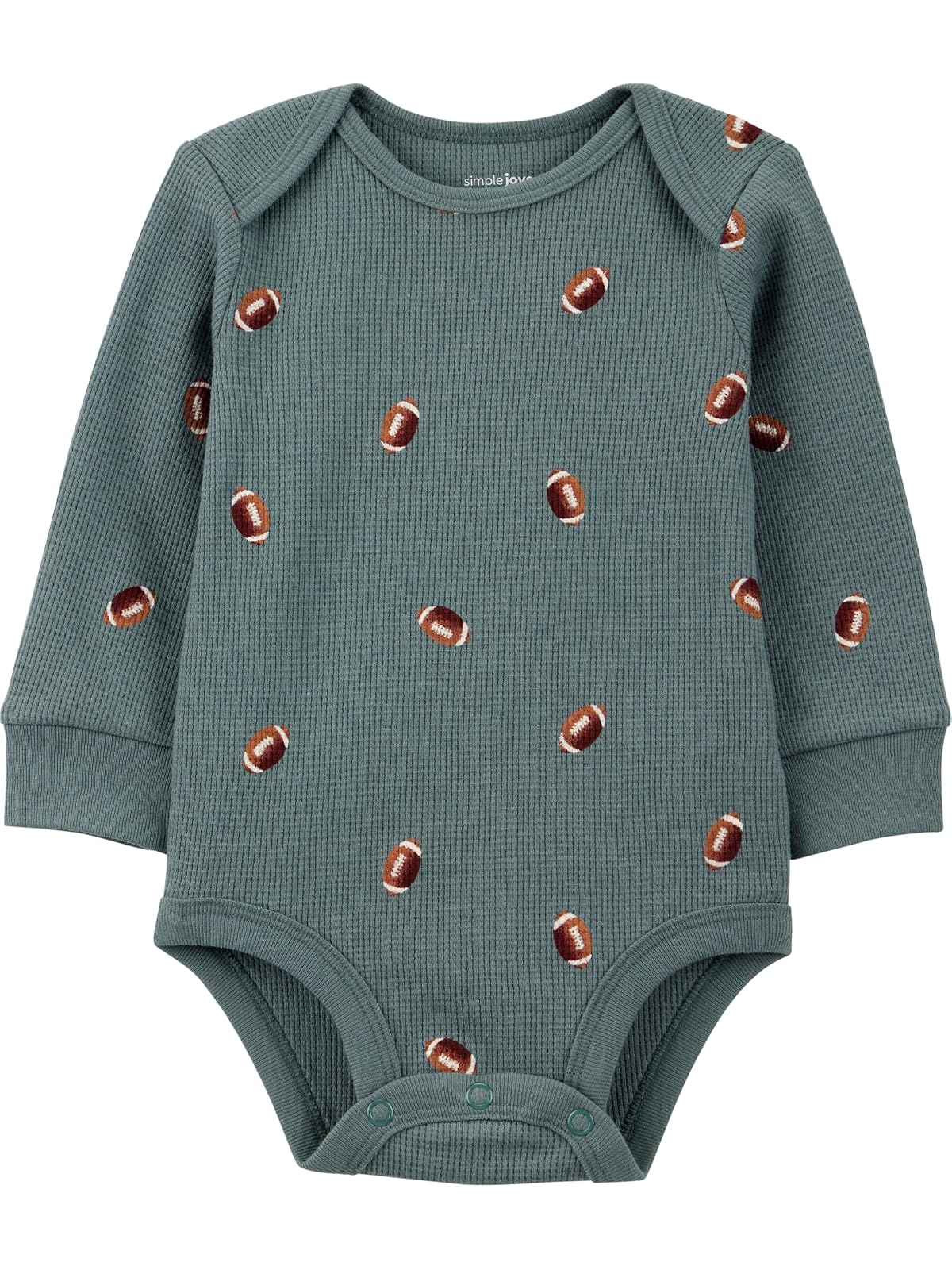 Simple Joys by Carter's 4-pack Long-sleeve Bodysuit Body Bebé-Niños