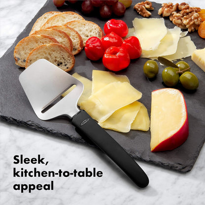 OXO Good Grips - Cortador de queso antiadherente, color negro, talla única