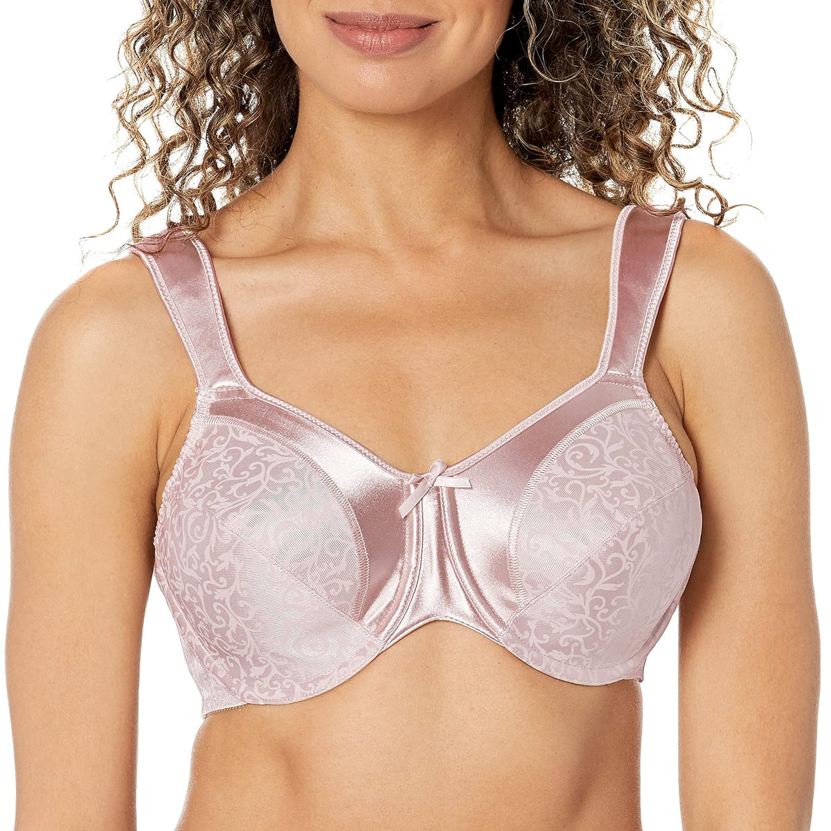 Bali Brasier Minimizador con Aros para Mujer - Rosewood - 44DD