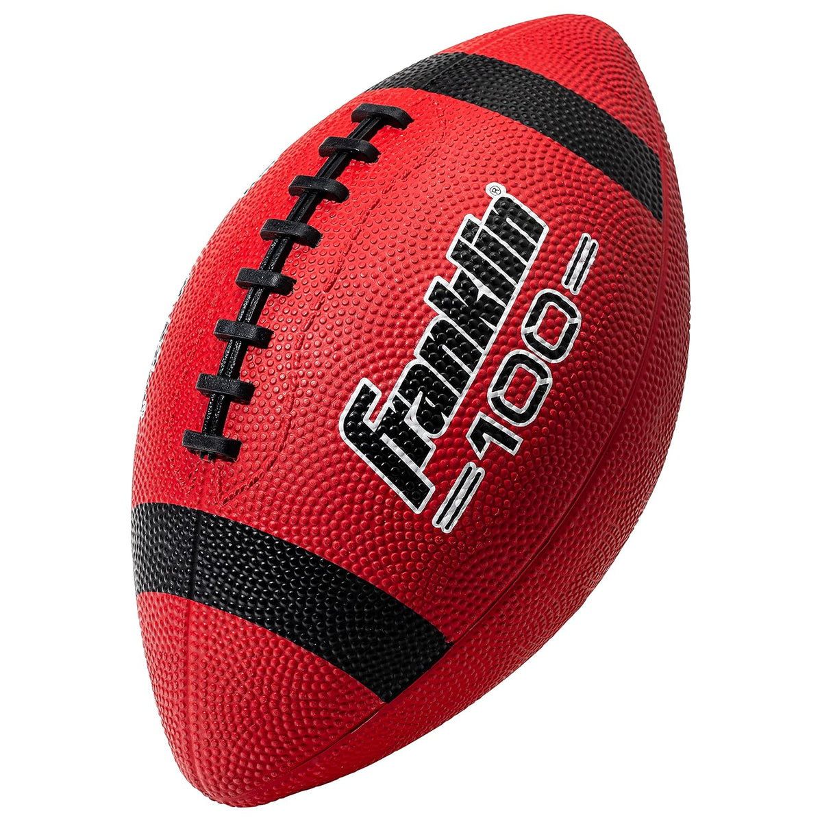 Franklin Sports Pelota de Fútbol Americano Infantil Grip-Rite - Rojo - Negro - 1 bola