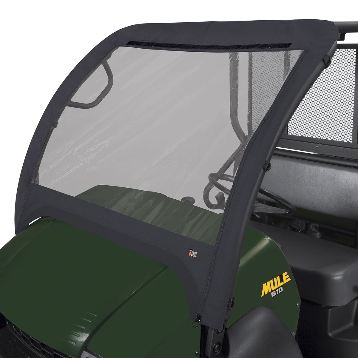 Classic Accessories QuadGear - Parabrisas Delantero UTV Color Negro