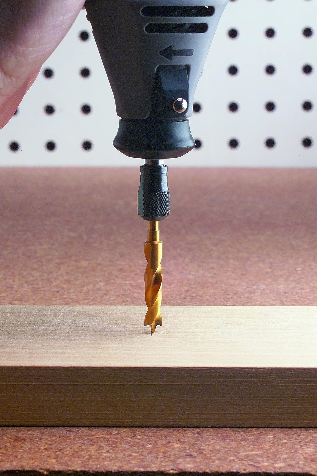 Dremel 631 Juego de Brocas con Punta Centradora, 4 Piezas